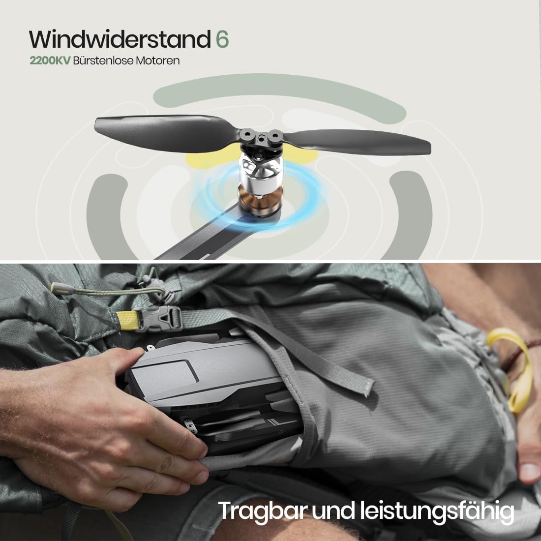 Holy Stone HS720G 2-Axis Gimbal GPS Drone with 4K Ice Camera for Adults, Foldable FPV RC Quadcopter with Brushless Motor, 5G WiFi Transmission, Optical Flow, Follow Me, Smart Return for Beginners - Image 6