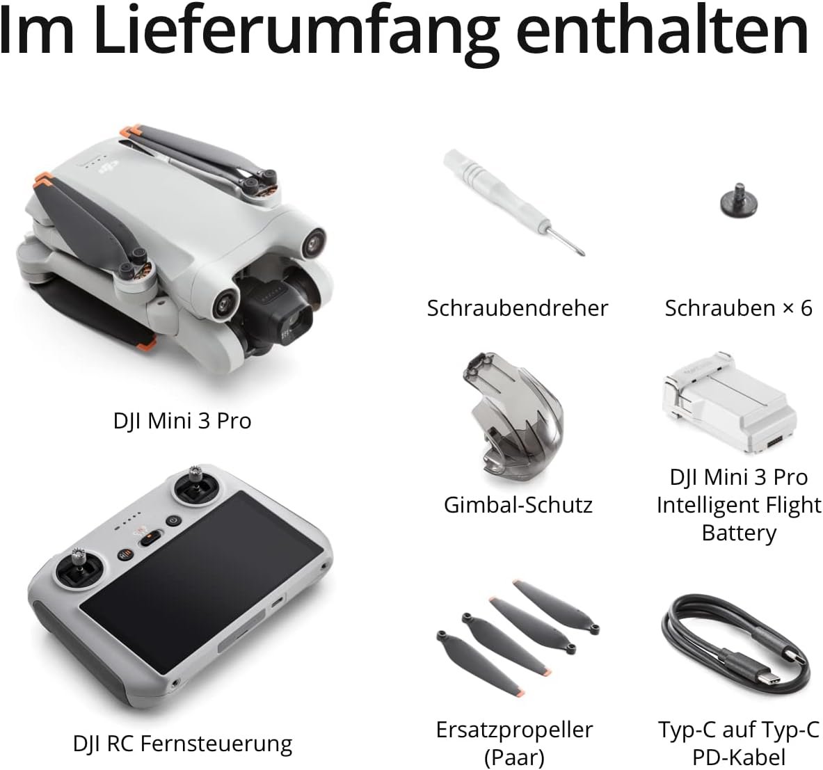 DJI Mini 3 Pro with DJI Smart Control - Lightweight and Foldable Camera Drone with 4K/60fps Videos, 48MP Photos, 34 Minutes Flight Time, Obstacle Avoidance in 3 Directions - Image 5