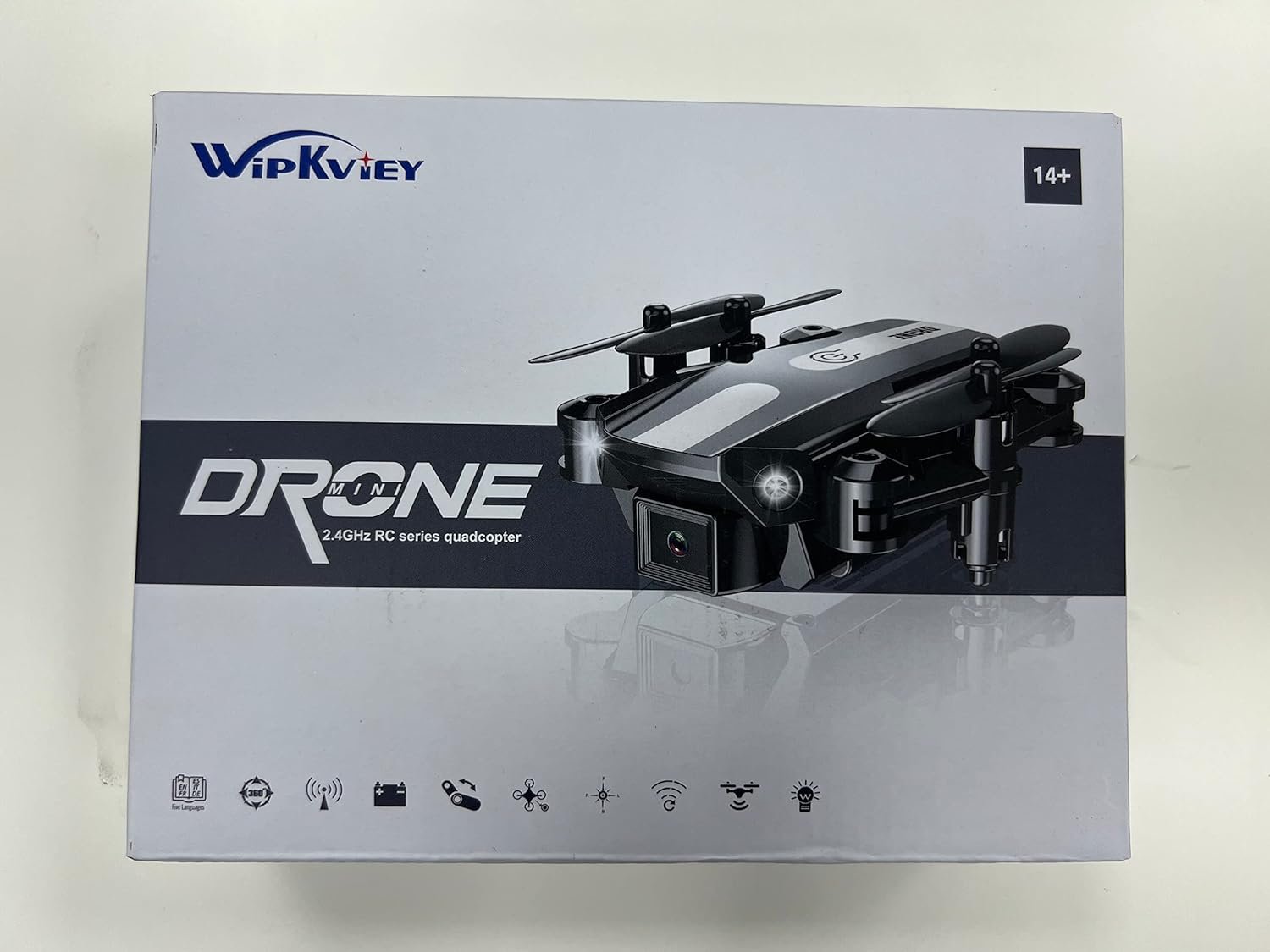 Wipkviey T26 Drone with Camera 1080P, RC Foldable FPV Quadcopter with 2 Batteries, 26-30 Minutes Flight, 3D Flip, Gravity Sensor, Headless Mode, One Button Start/Landing, Christmas Gifts for Men - Image 8