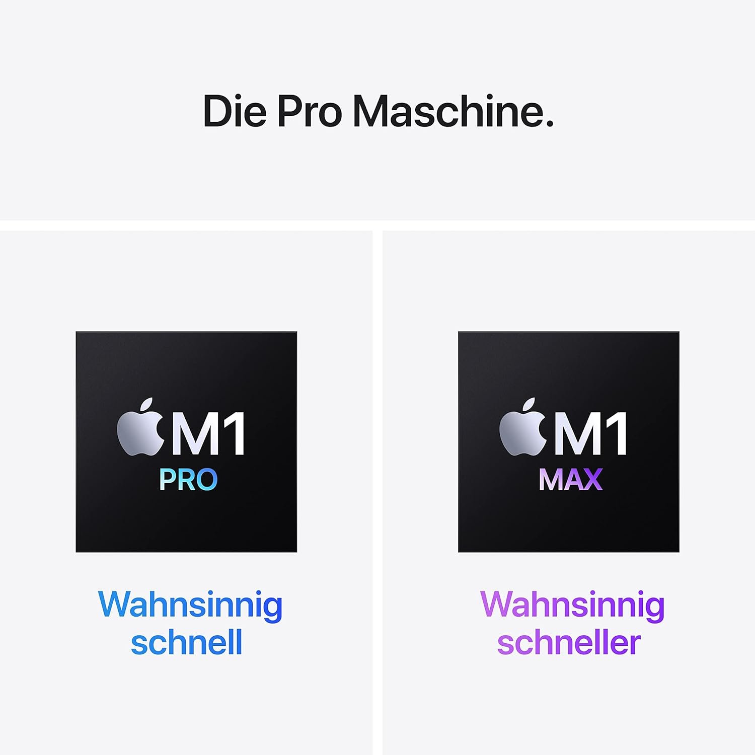 2021 Apple MacBook Pro (16", Apple M1 Pro Chip mit 10‑Core CPU und 16‑Core GPU, 16 GB RAM, 512 GB SSD) - Space Grau - Image 3