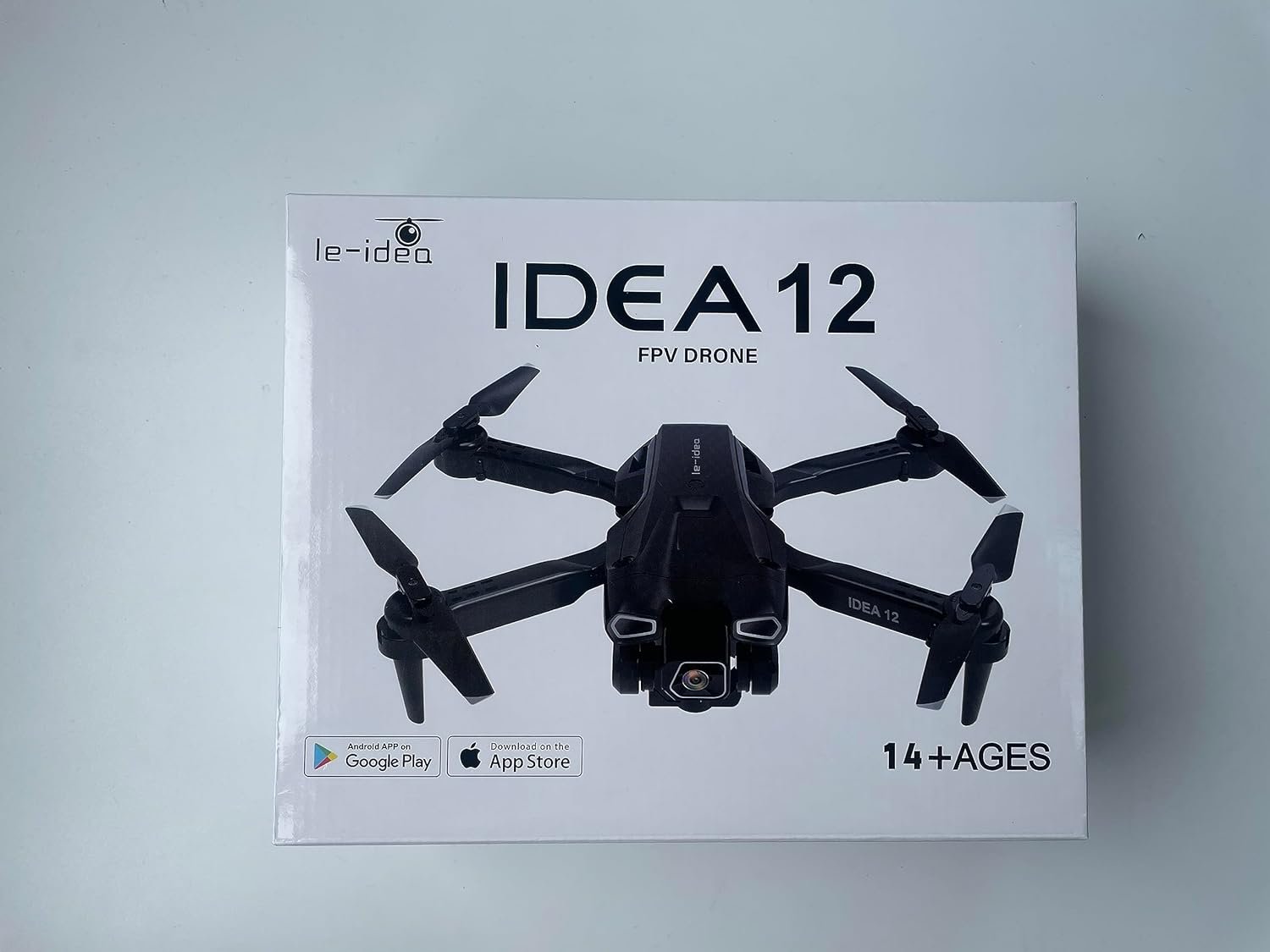 IDEA12 Drone with Camera HD 2 Cameras Drones for Children 135° Electric Adjustable RC FPV WiFi Foldable Quadcopter Toy Planes Gifts 360° Flips Gravity Control Height Hold 2 Batteries - Image 8