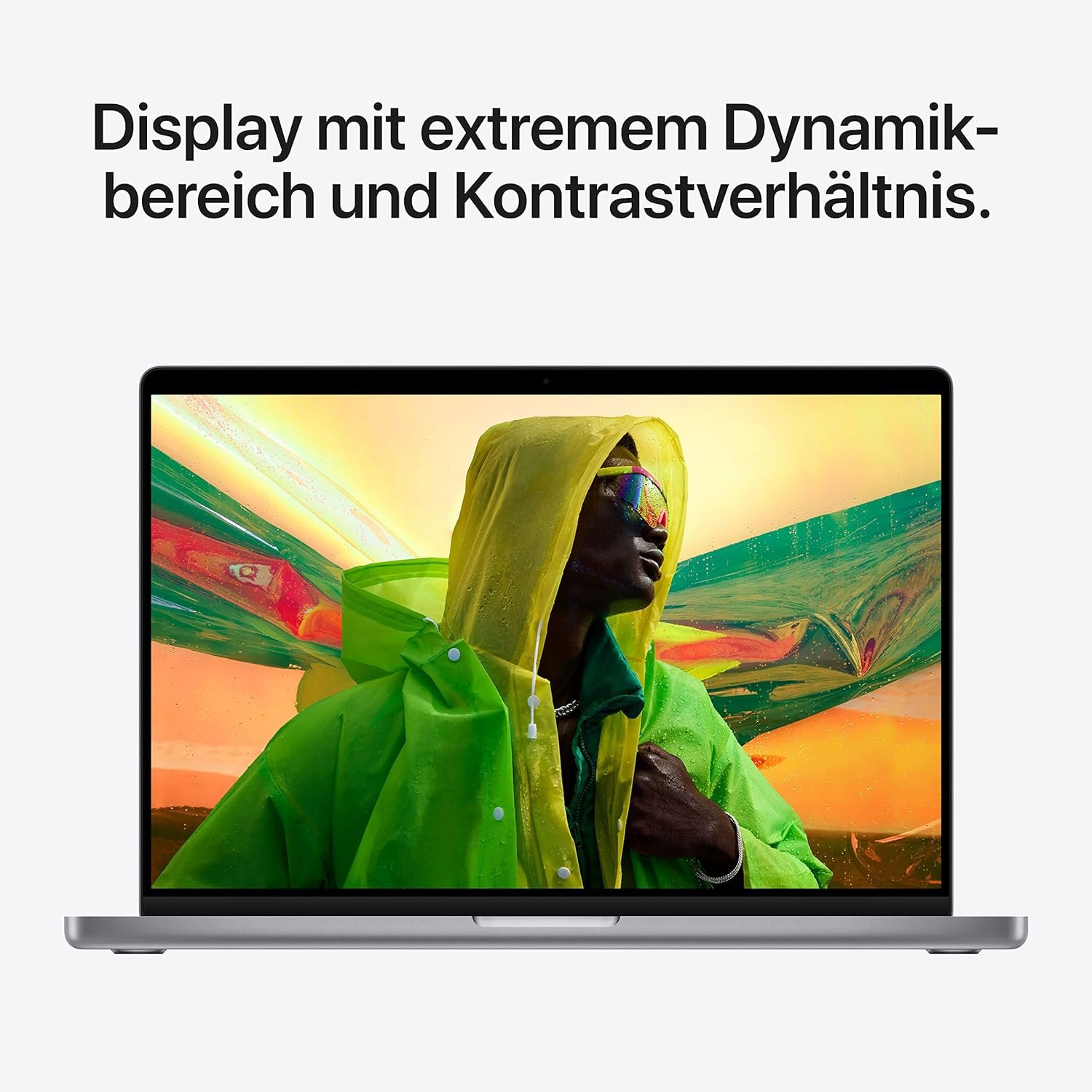 2021 Apple MacBook Pro (16", Apple M1 Pro Chip mit 10‑Core CPU und 16‑Core GPU, 16 GB RAM, 512 GB SSD) - Space Grau - Image 5