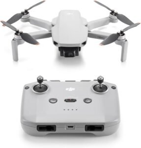 DJI Mini 2 SE, Lightweight and Foldable Mini Camera Drone with 2.7K Video, Intelligent Modes, 10km Video Transmission, 31 min Flight Time, Under 249g, Easy to Use, Photo Shooting, Street Shooting